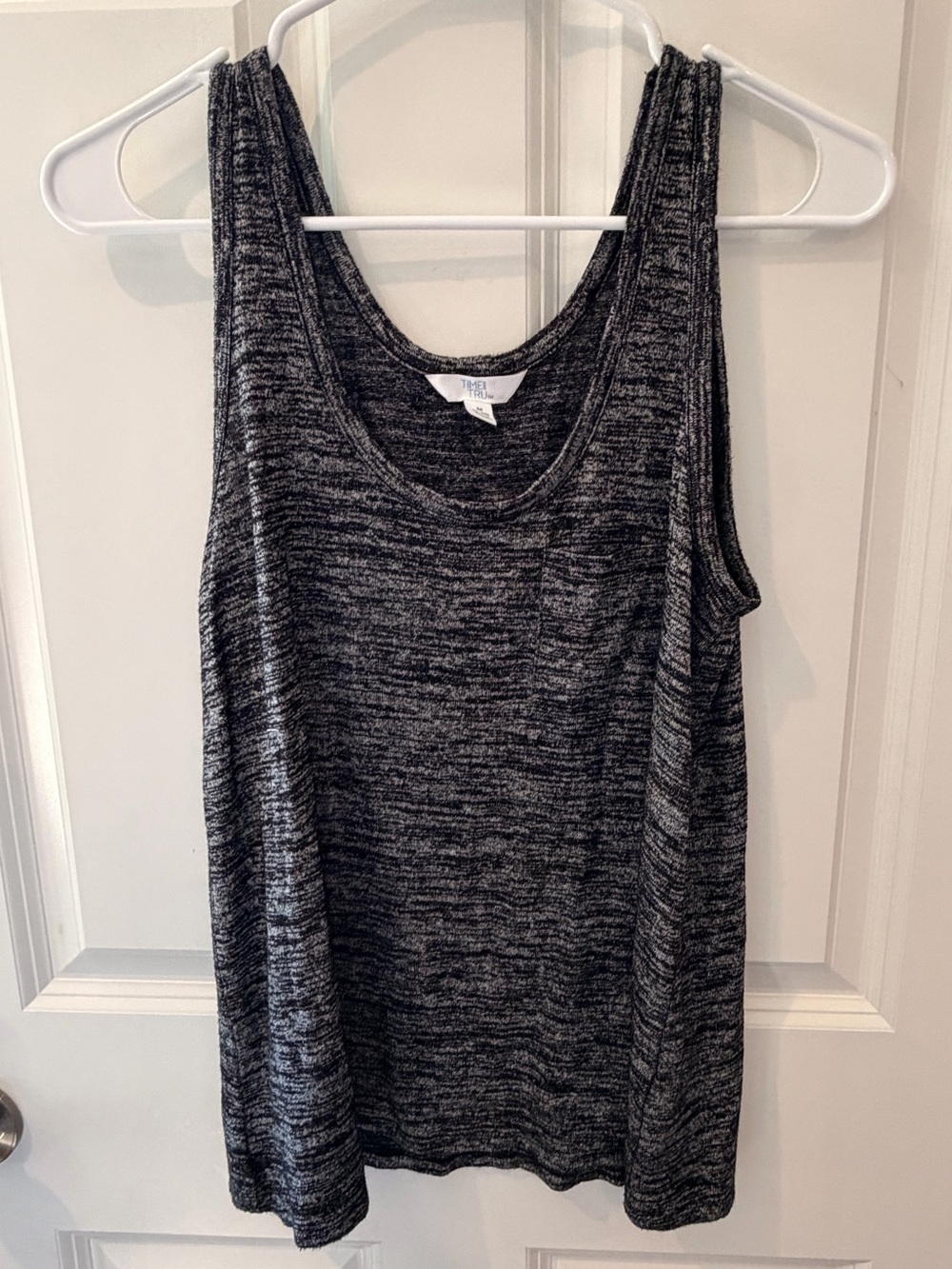 Time & Tru Grey Tank Top Size Medium